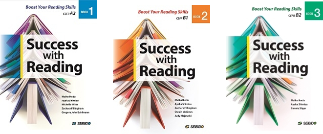 Success with Reading Book 1 (CEFR A2), Book 2 (CEFR B1), Book 3 (CEFR B2)